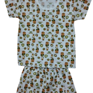 Half sleeves shirt and shorts co-ord set